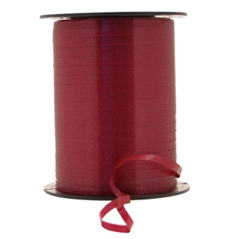 Burgundy Curling Ribbon