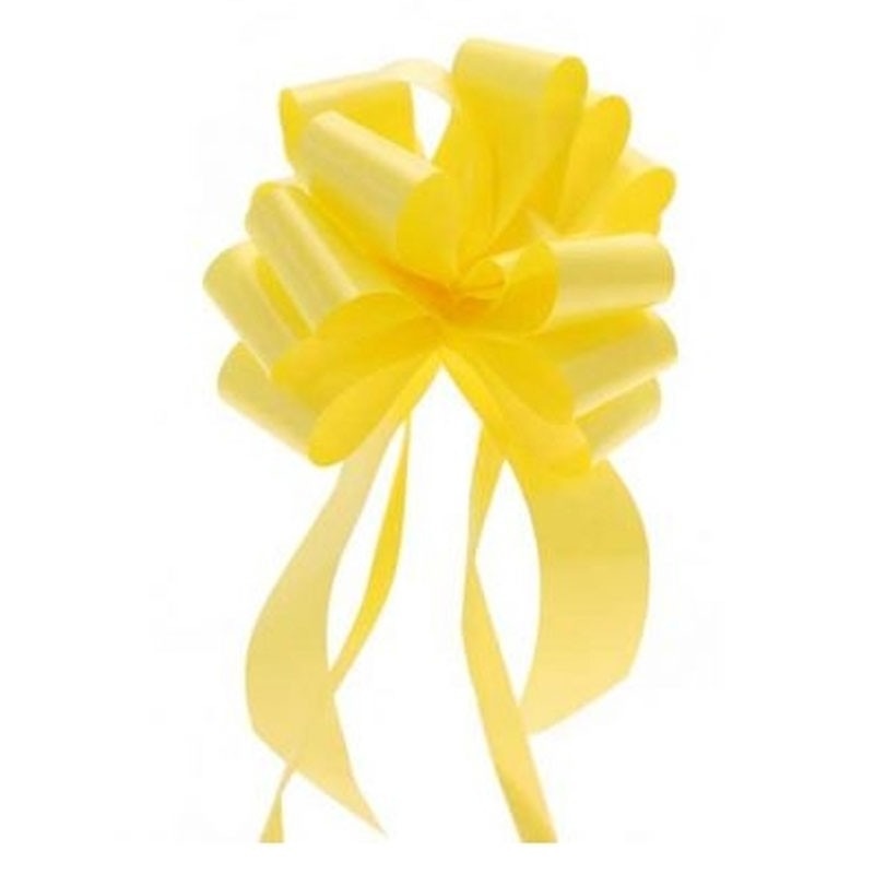 Yellow Pull Bow 31mm