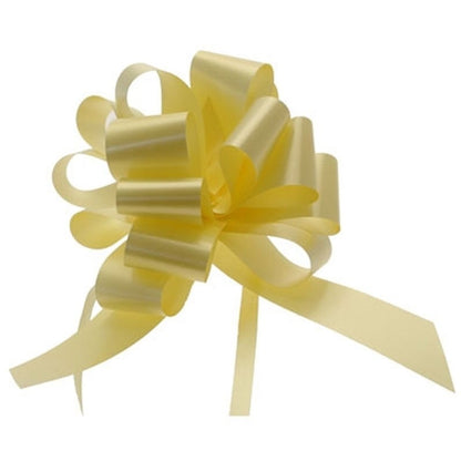 Light Yellow Pull Bow 31mm