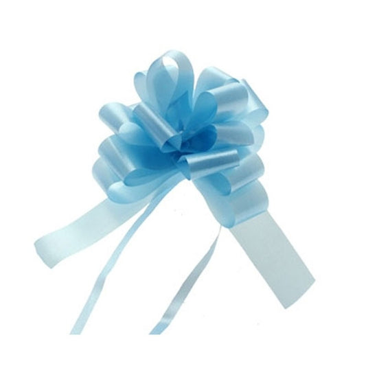 Light Blue Pull Bow 31mm