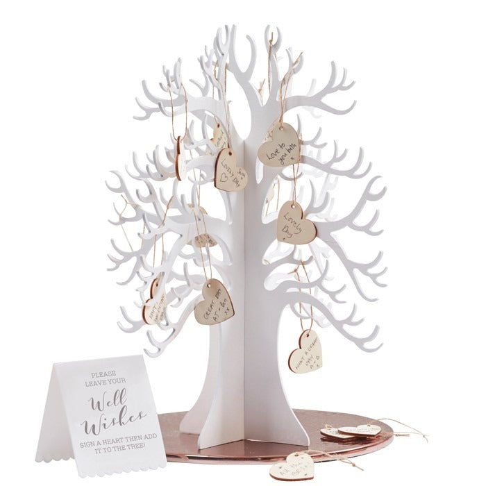 Wooden Wishing Tree Guest Book Alternative