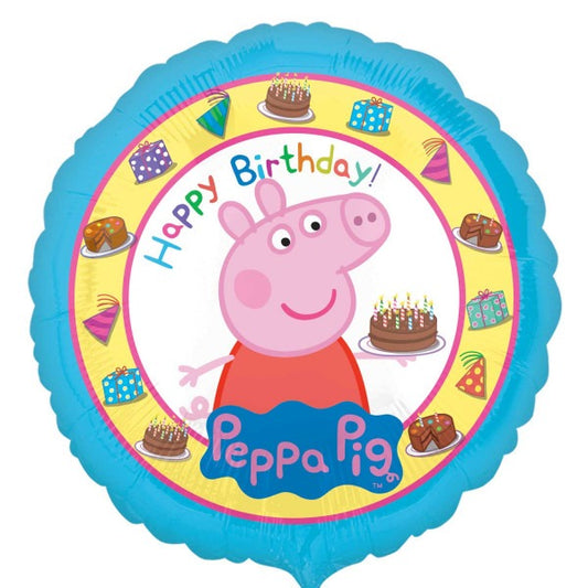 Happy Birthday Peppa Pig Balloons