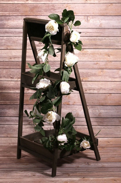 Rose Garland White