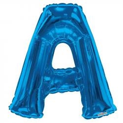 34inch   Letter Balloon - A - Blue