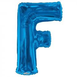 34inch   Letter Balloon -  F - Blue