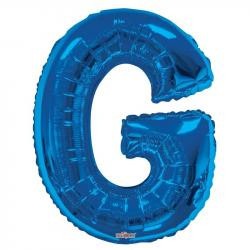 34inch   Letter Balloon -  G - Blue