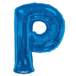 34inch   Letter Balloon -  P - Blue