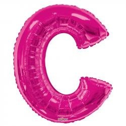 34inch   Letter Balloon -  C - Pink