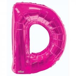 34inch   Letter Balloon -  D - Pink