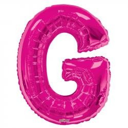 34inch   Letter Balloon -  G - Pink