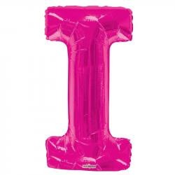 34inch   Letter Balloon -  I - Pink