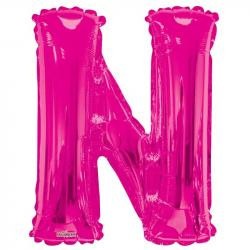 34inch   Letter Balloon - N - Pink