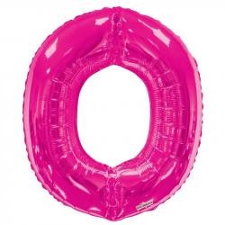 34inch   Letter Balloon - O - Pink