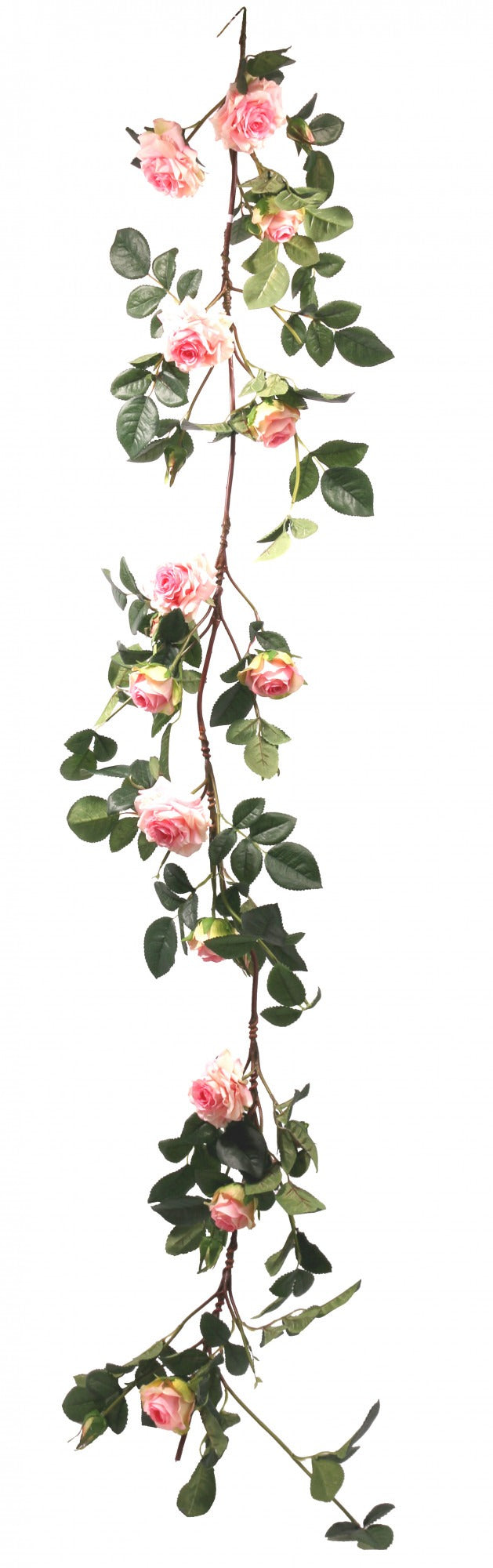 Luxury Pink Rose Garland 1.8m