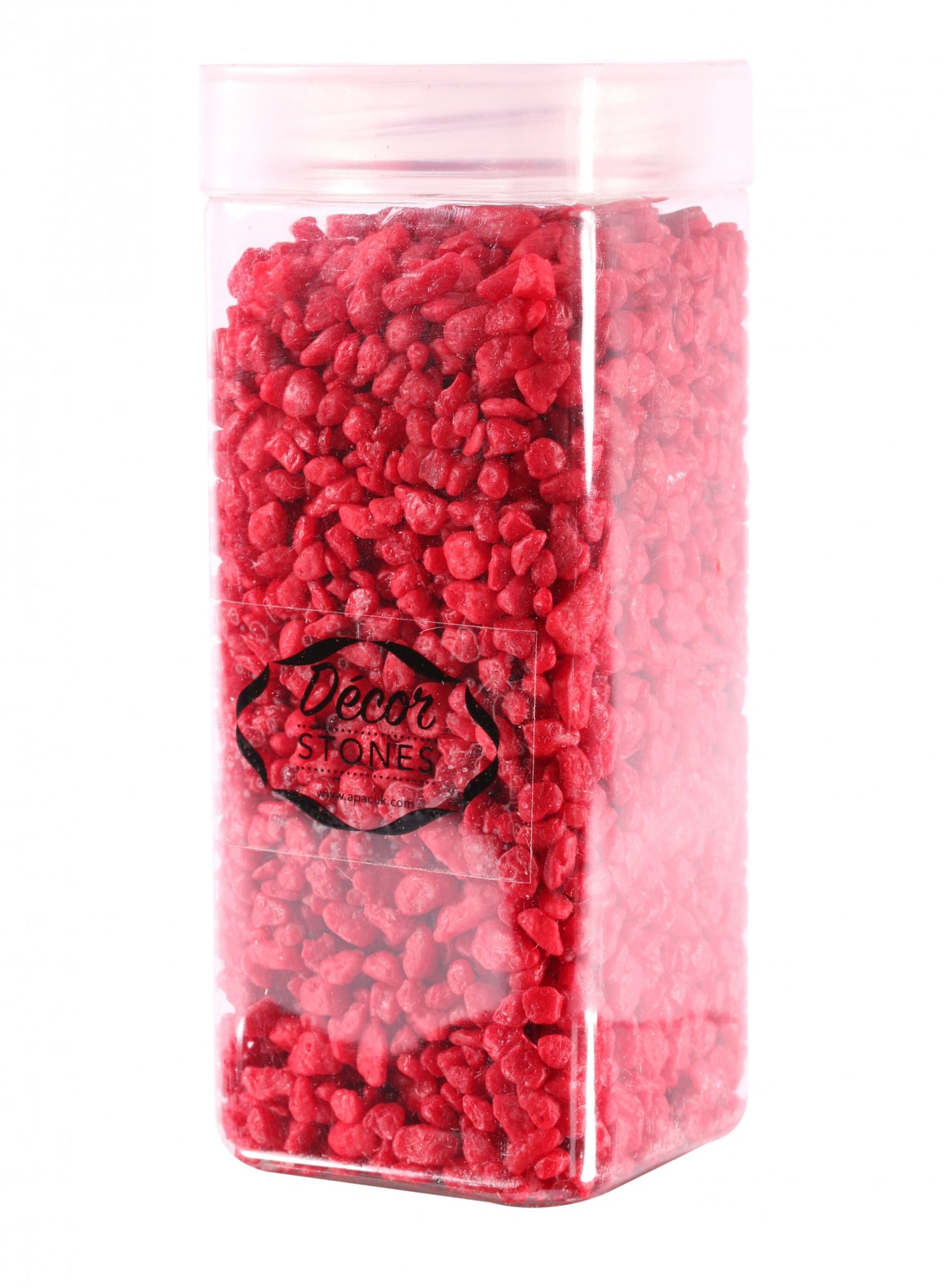 750 Gram Jar of Red Pebbles