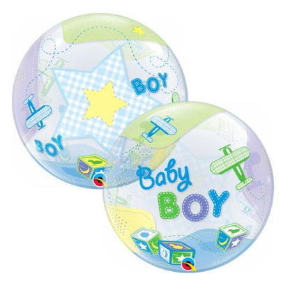 22inch Baby Boy Bubble Balloon