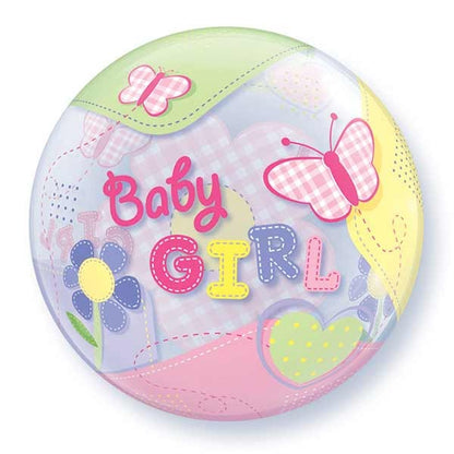 22inch Baby Girl Bubble Balloon