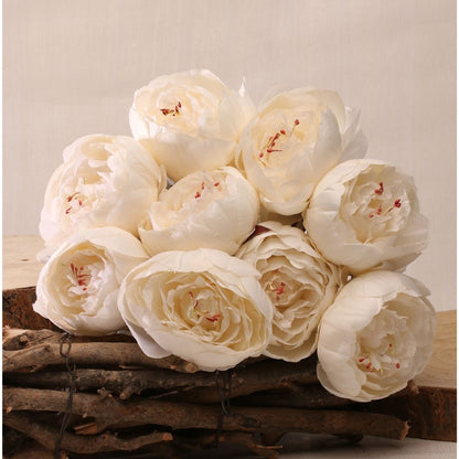 Peony Bunch Cream 40cm