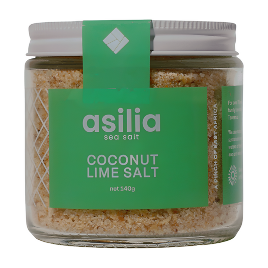 Asilia Sea Salt Coconut Lime Salt (140g)