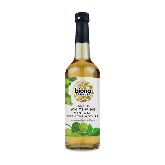 Biona Organic White Wine Vinegar (500ml)