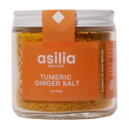 Asilia Sea Salt Turmeric Ginger Salt (140g)