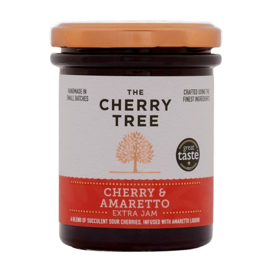 The Cherry Tree Cherry & Amaretto Extra Jam (225g)