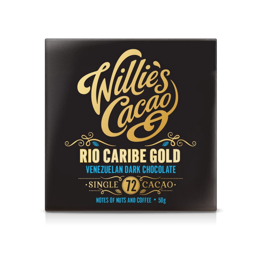 Willie's Cacao Rio Caribe Gold Venezuelan Dark Chocolate (50g)