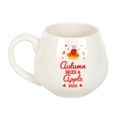 Autumn Skies & Apple Pies Rounded Mug