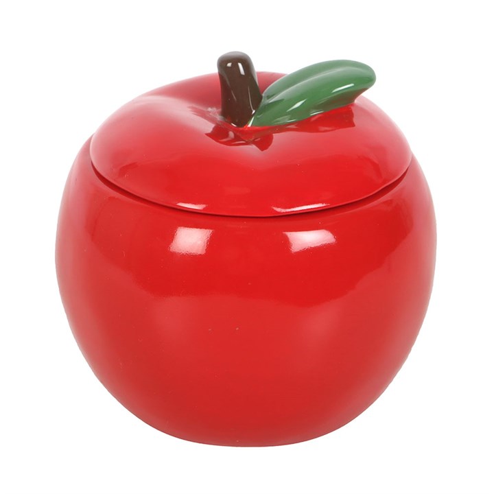 Apple Shaped Candle Jar