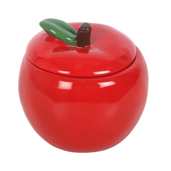 Apple Shaped Candle Jar