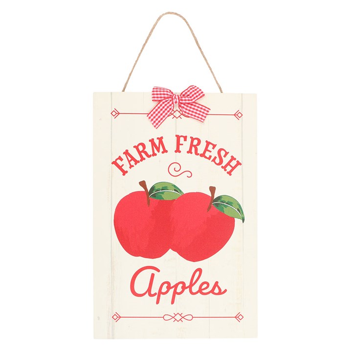 Farm Fresh Apples Hanging Sign