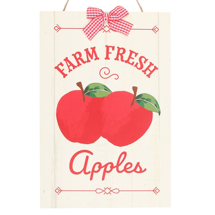 Farm Fresh Apples Hanging Sign