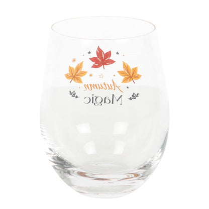 Autumn Magic Stemless Glass