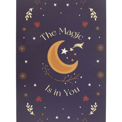 The Magic Is in You Wooden Hanging Sign