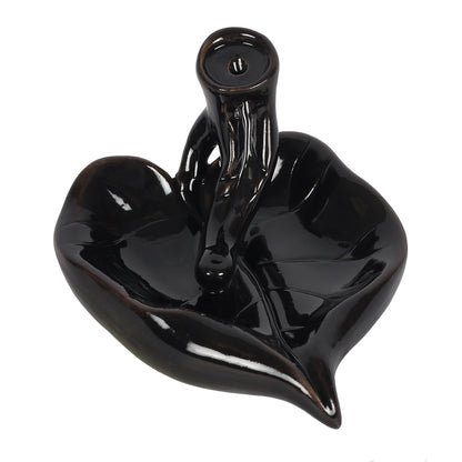 Leaf Backflow Incense Burner