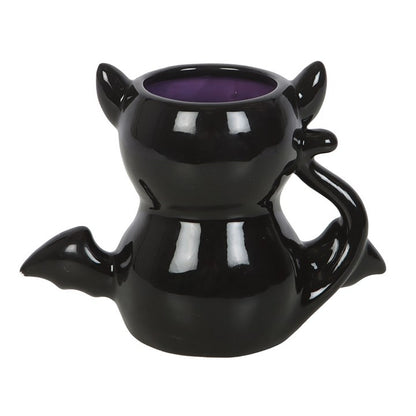 Cute and Creepy Bat Cat Mug