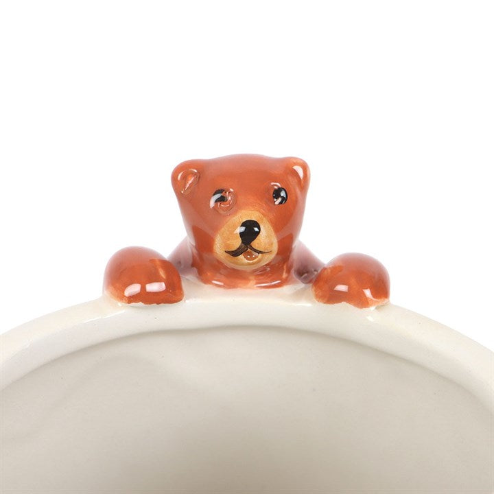 Sleepy Bear Rounded Mug