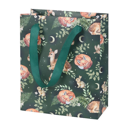 Fawn and Friends Forest Print Gift Bag