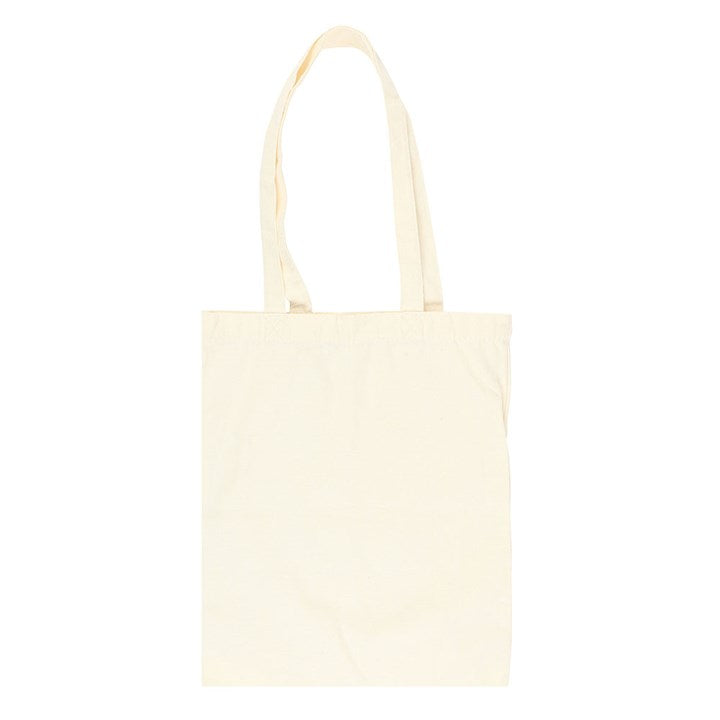 Groovy Ghost Print Polycotton Tote Bag