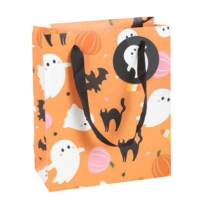 Sweet and Spooky Ghost Print Gift Bag