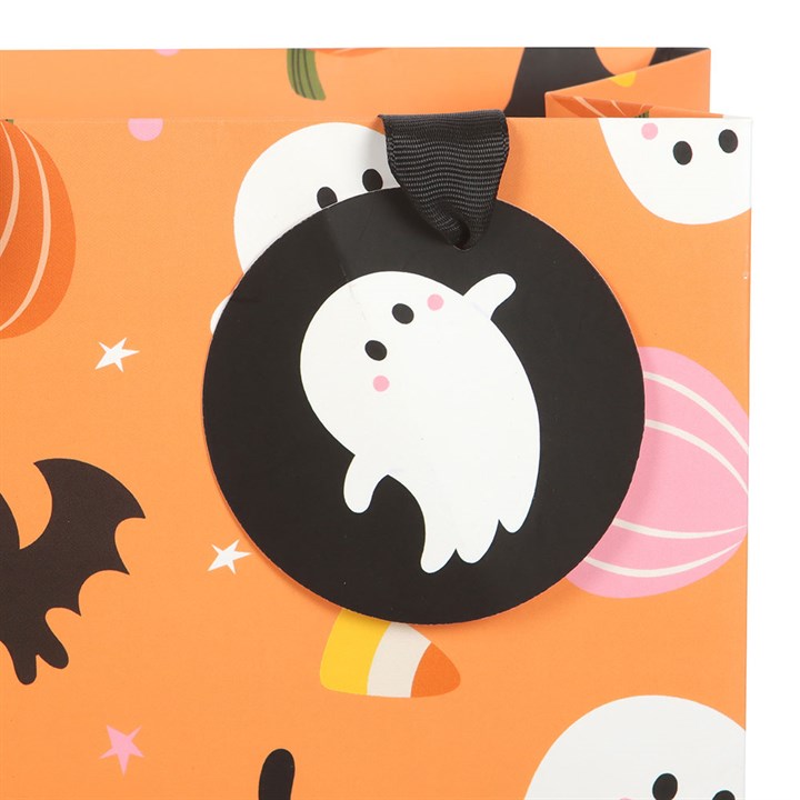 Sweet and Spooky Ghost Print Gift Bag