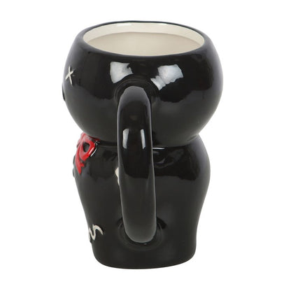 Black Gingerdead Man Mug