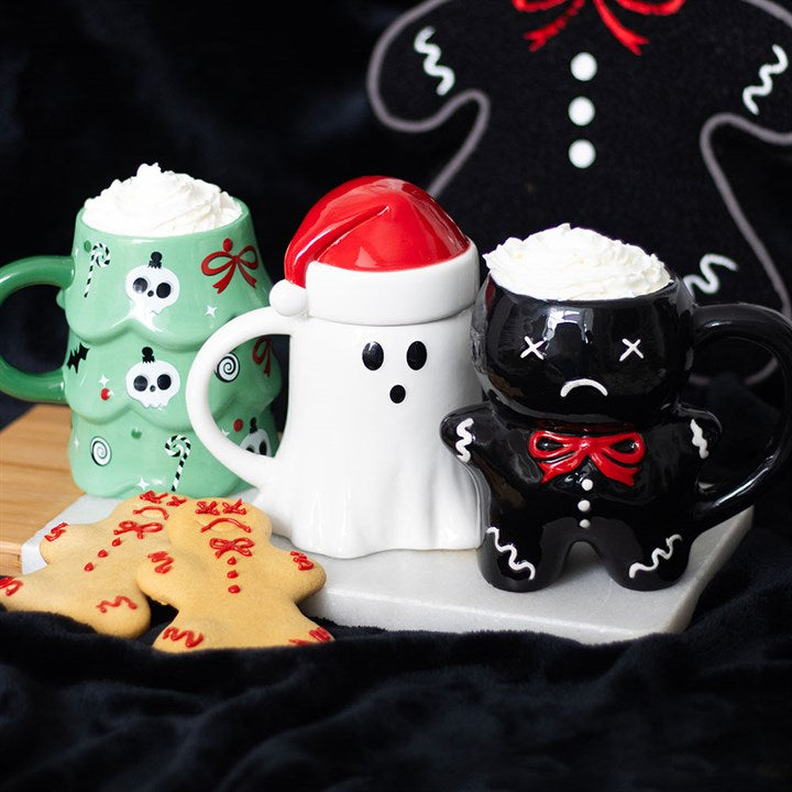 Black Gingerdead Man Mug