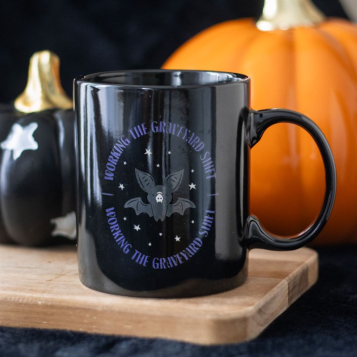 Graveyard Shift Bat Mug