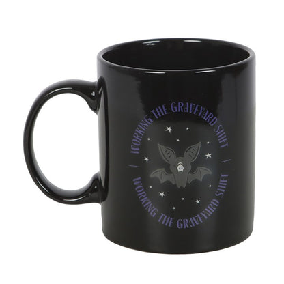 Graveyard Shift Bat Mug