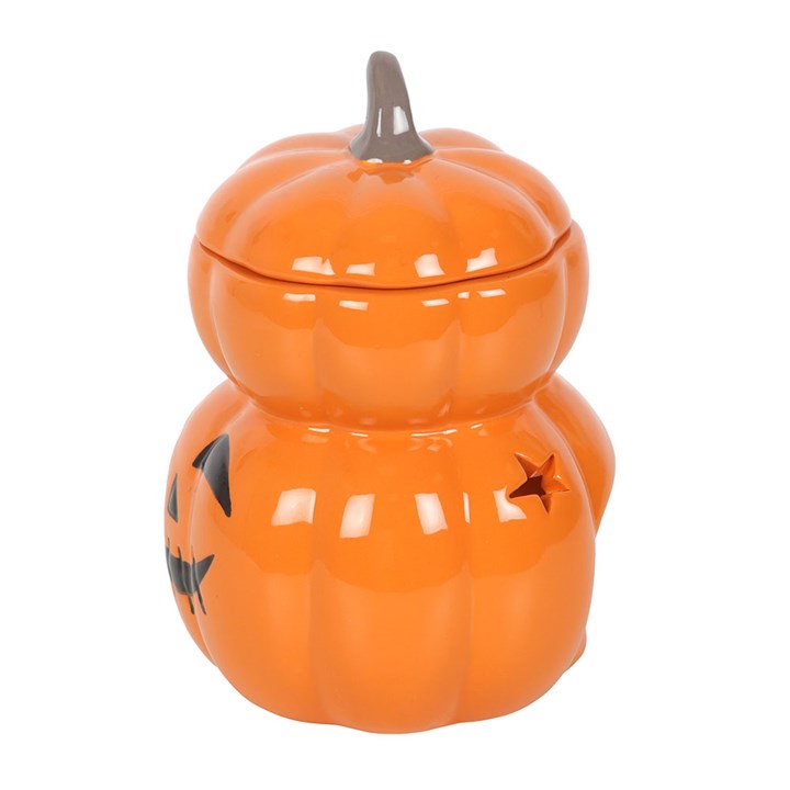 Stacked Pumpkin Oil Burner and Wax Warmer