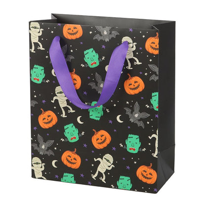 Medium Monster Mash Print Gift Bag