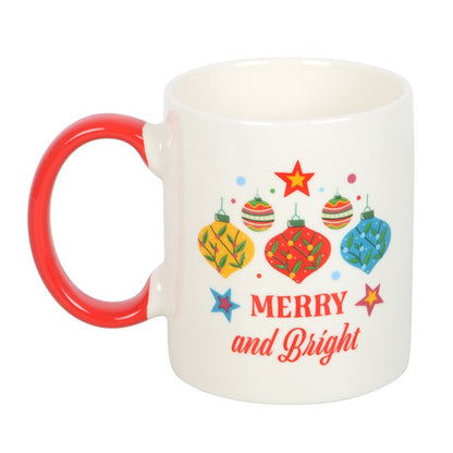 Merry and Bright Bauble Mug