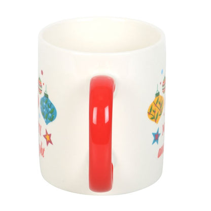 Merry and Bright Bauble Mug