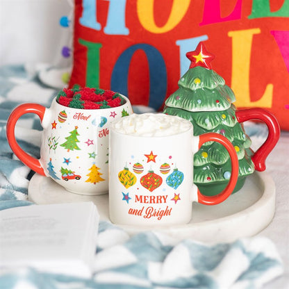 Merry and Bright Bauble Mug